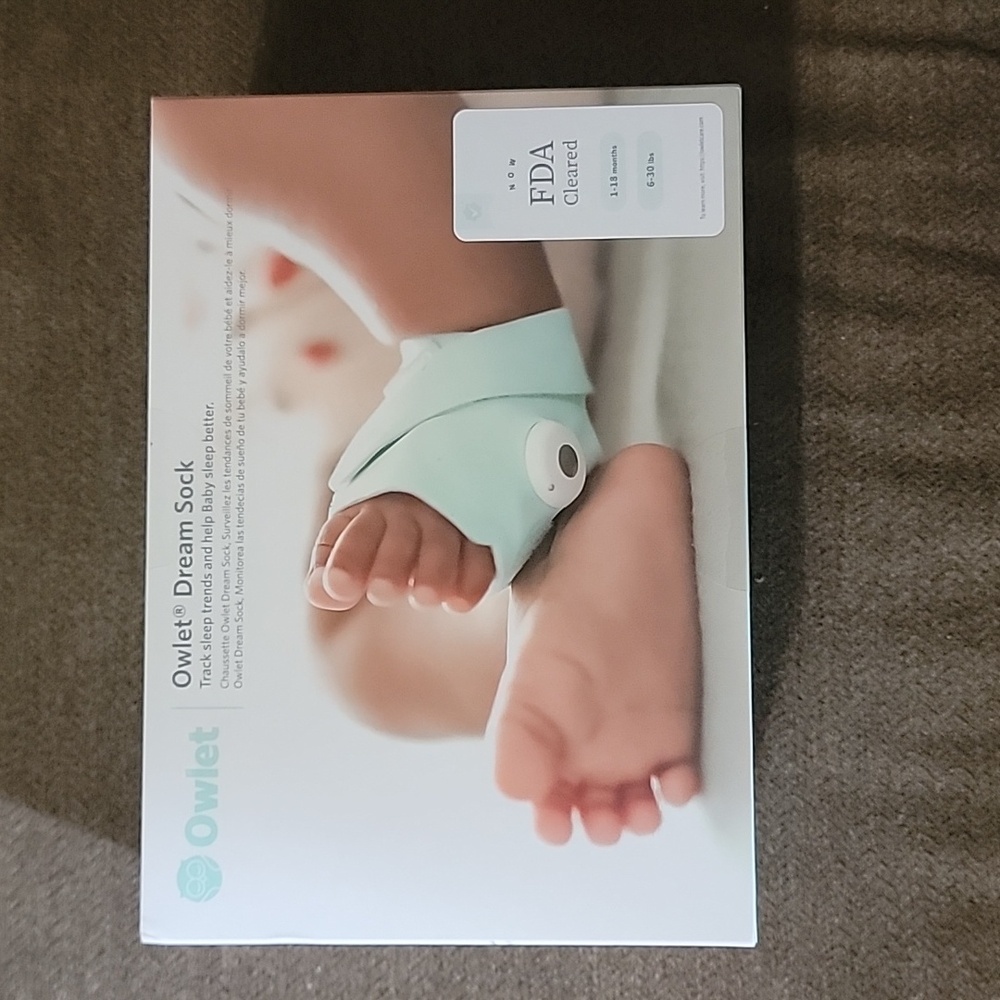 Owlet Dream Sock Baby Sleep Monitor - Mint Green